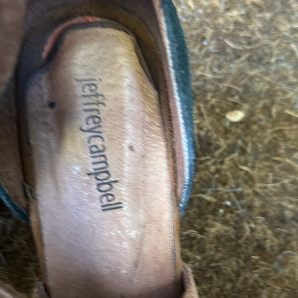 Jeffery Campbell Woodruff Cutout Ankle Booties Anthropologie Boho Sz 9 - Picture 14 of 16